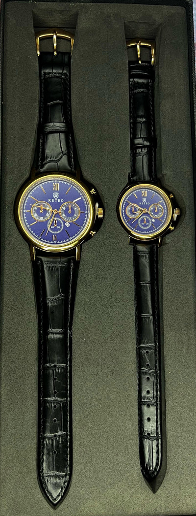 RETEO COUPLE DATE WATCH