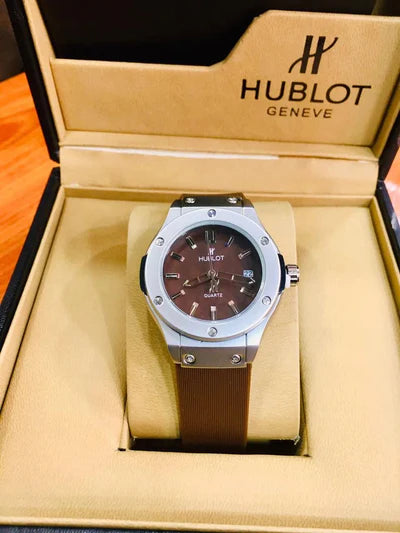 HUBLOT CLASSIC FUSION blue and brown
