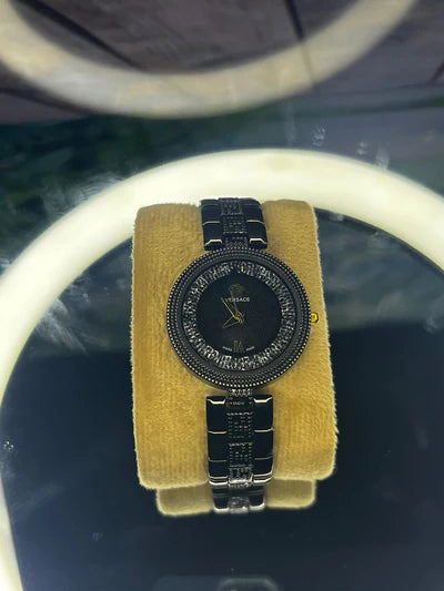VERSACE BLACK FEMALE WATCH